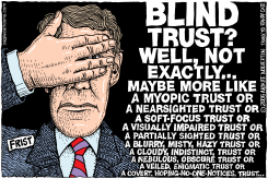 BLIND TRUST  by Wolverton