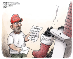 COAL COMEBACK by Adam Zyglis