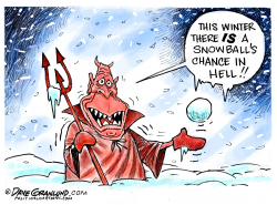 FREEZING TEMPS by Dave Granlund