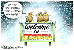 FROZEN SOUTH by Dave Granlund