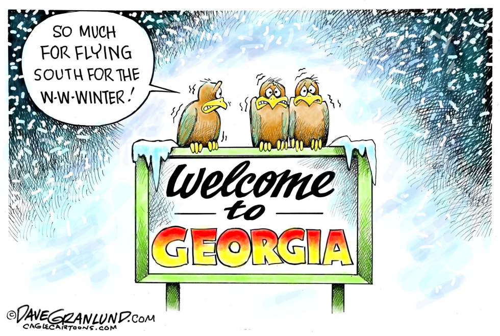  FROZEN SOUTH by Dave Granlund