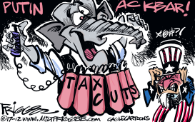 GOP TAX CUTS by Milt Priggee