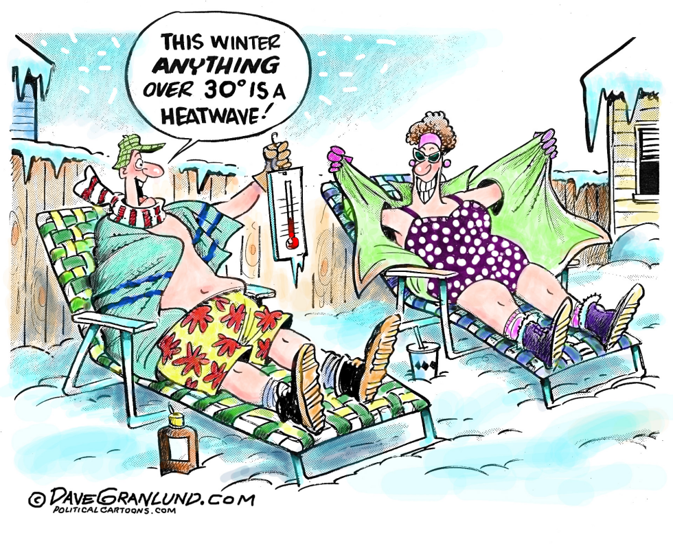  FREEZING WEATHER by Dave Granlund