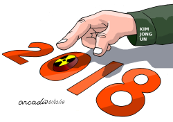 THE YEAR THAT NO ONE WISH/EL AñO NO DESEABLE by Arcadio Esquivel