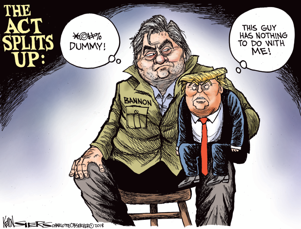  THE ACT SPLITS UP by Kevin Siers