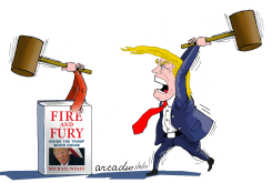 TRUMP VS BOOK/TRUMP VS LIBRO by Arcadio Esquivel