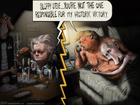 BANNON TRUMP WOLFFPUTIN BOOK by Sean Delonas