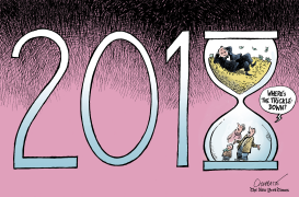 HAPPY 2018 TO THE 1 by Patrick Chappatte