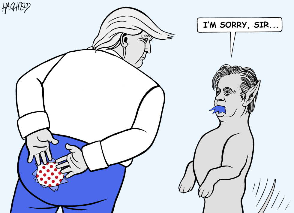  TRUMP AND BANNON by Rainer Hachfeld