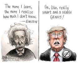 GENIUSES by Adam Zyglis