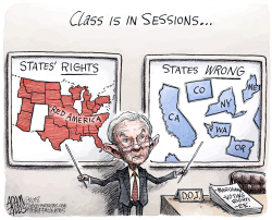 HIGHER LEARNING by Adam Zyglis