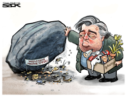 ROCK STAR BANNON by Steve Sack