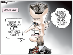 FRACK HEAD by Bill Day