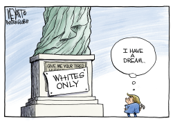 TRUMP'S REAL DREAM by Christopher Weyant