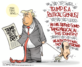 TRUMP'S DOGGIE by John Cole