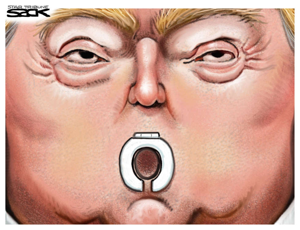  SHITHOLE PREZ by Steve Sack