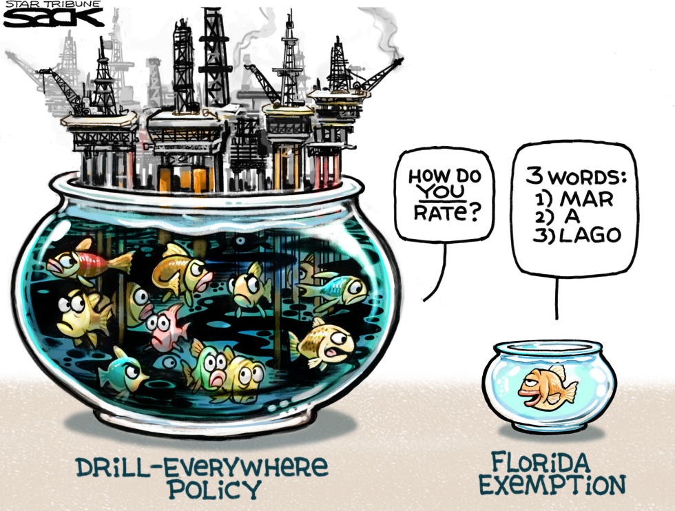  OFFSHORE DRILLING by Steve Sack