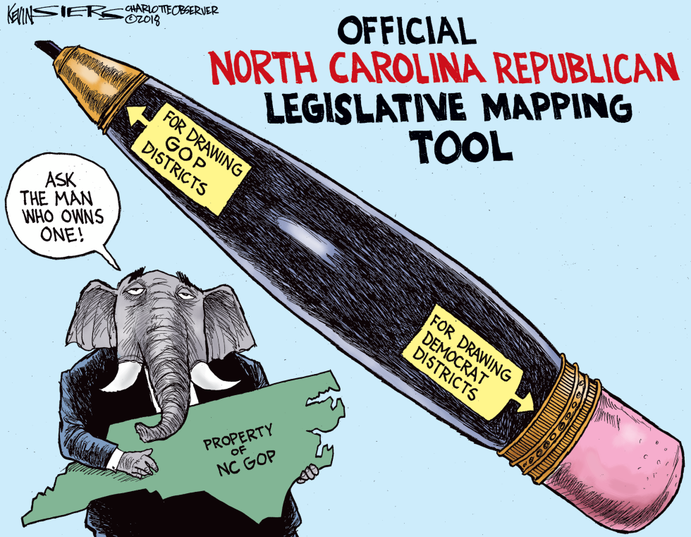  NORTH CAROLINA GERRYMANDERING TOOL by Kevin Siers