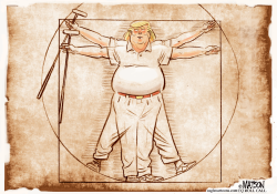 TRUMPIAN MAN A PICTURE OF PERFECT HEALTH by RJ Matson