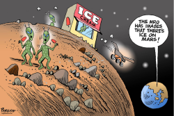 ICE ON MARS by Paresh Nath