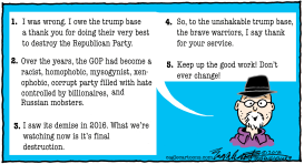 DESTROYING GOP by Bob Englehart