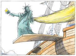 TRUMP AND LIBERTY by Michael Kountouris