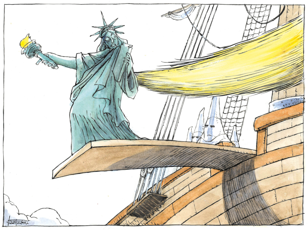  TRUMP AND LIBERTY by Michael Kountouris