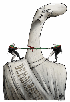 LA DEMOCRACIA  by Angel Boligan