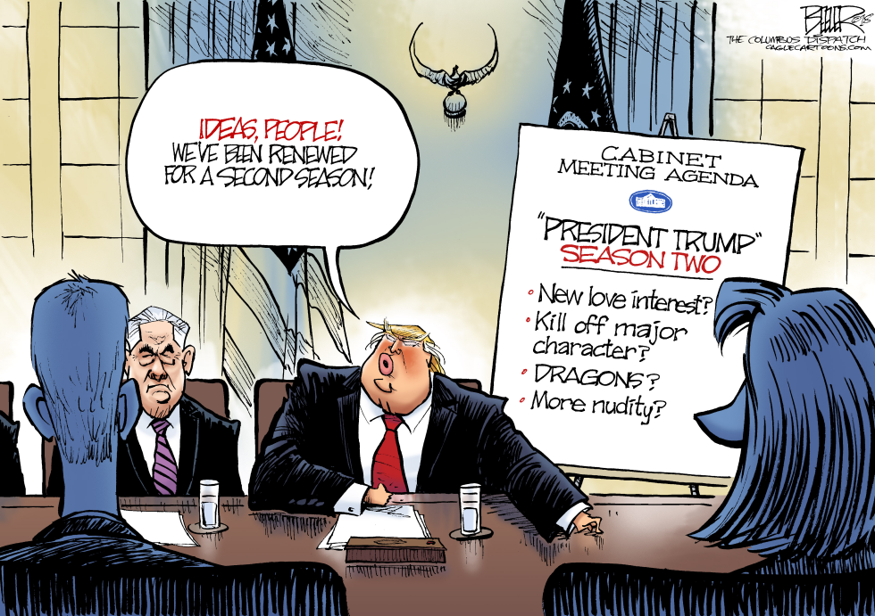  TRUMP SEASON TWO by Nate Beeler