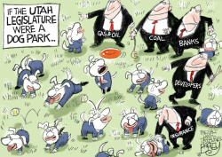 LOCAL LEGISLATURE DOGS by Pat Bagley