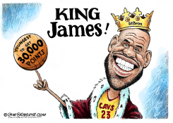 LEBRON YOUNGEST 30000 PTS by Dave Granlund