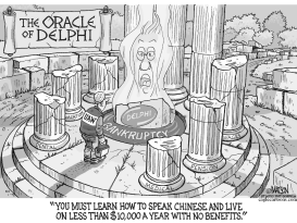 THE ORACLE OF DELPHI by RJ Matson