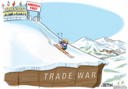 TRUMP LEADS THE WAY AT DAVOS WORLD ECONOMIC FORUM by RJ Matson