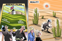 BREXIT PLEDGES & REALITY by Paresh Nath