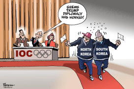 KOREAN UNITY by Paresh Nath