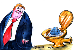 TRUMP SHITHOLE by Christo Komarnitski