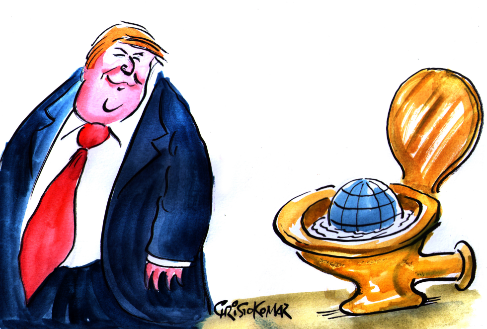  TRUMP SHITHOLE by Christo Komarnitski