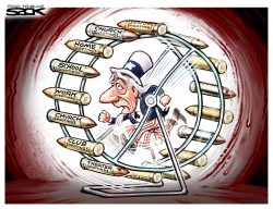 GUN WHEEL by Steve Sack