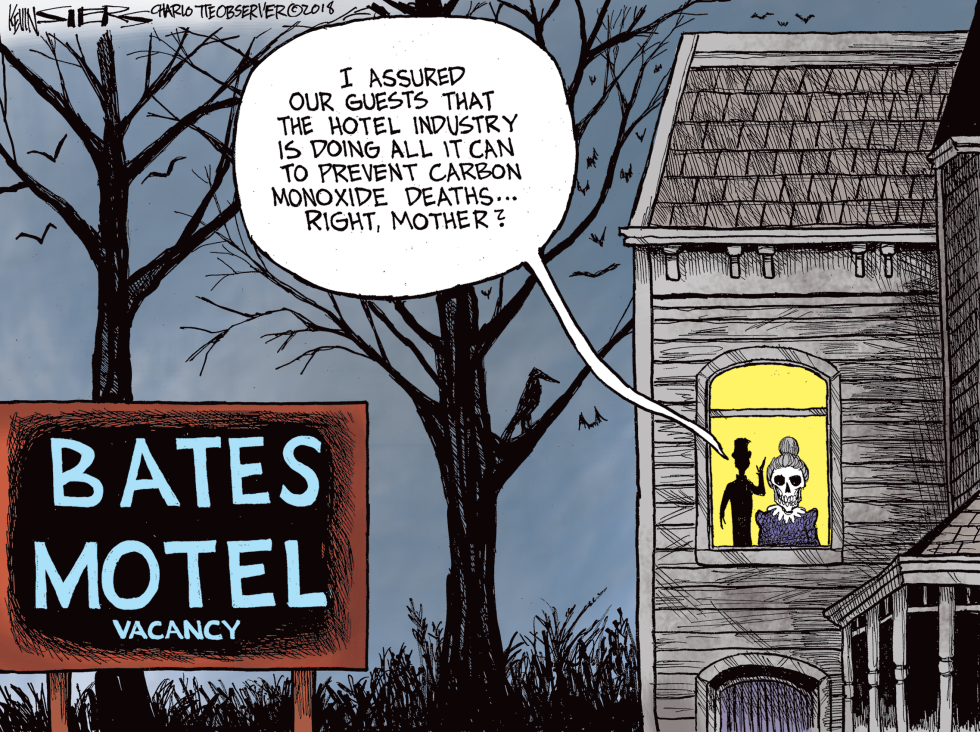  HOTEL GAS LEAK DEATHS by Kevin Siers