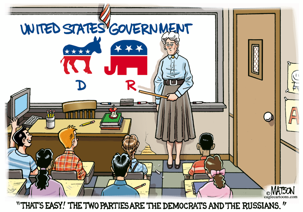  STUDENT NAMES THE TWO POLITICAL PARTIES by RJ Matson