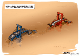 CRUMBLING NATIONAL INFRASTRUCTURE by RJ Matson