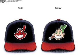 CHIEF WAHOO by Nate Beeler