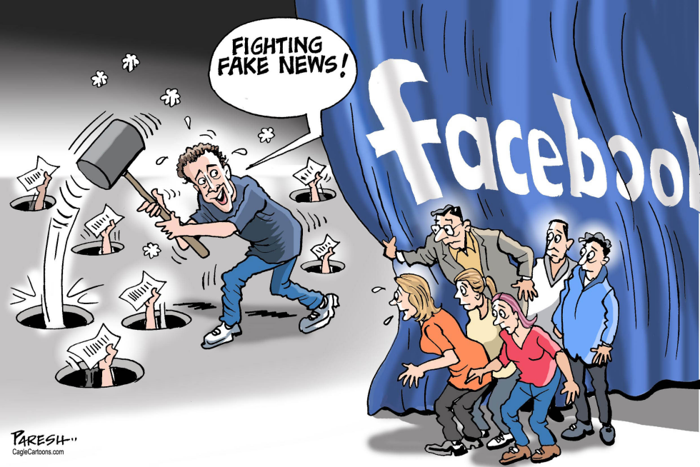  FACEBOOK AND FAKE NEWS by Paresh Nath