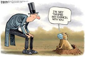 GROUNDHOG FLU by Rick McKee