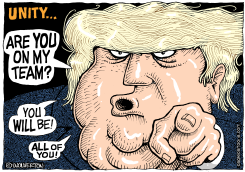 ON THE TRUMP TEAM by Wolverton