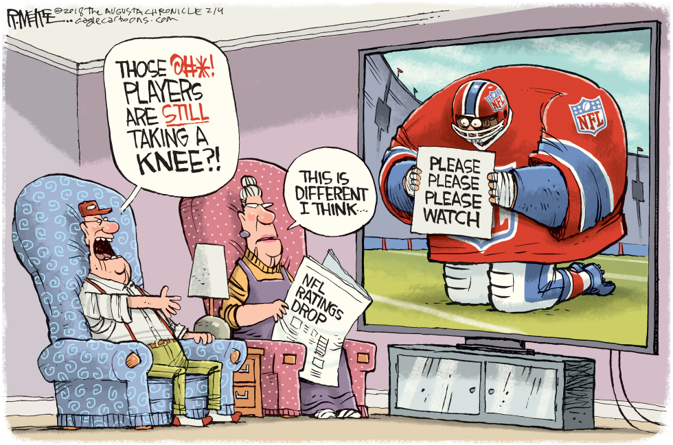  NFL RATINGS by Rick McKee