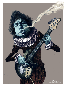 BOB DYLAN by Dario Castillejos