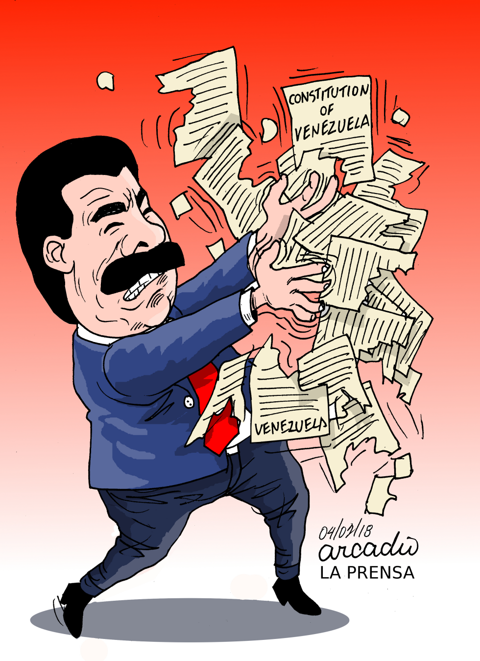  MADURO AND THE CONSTITUTION by Arcadio Esquivel