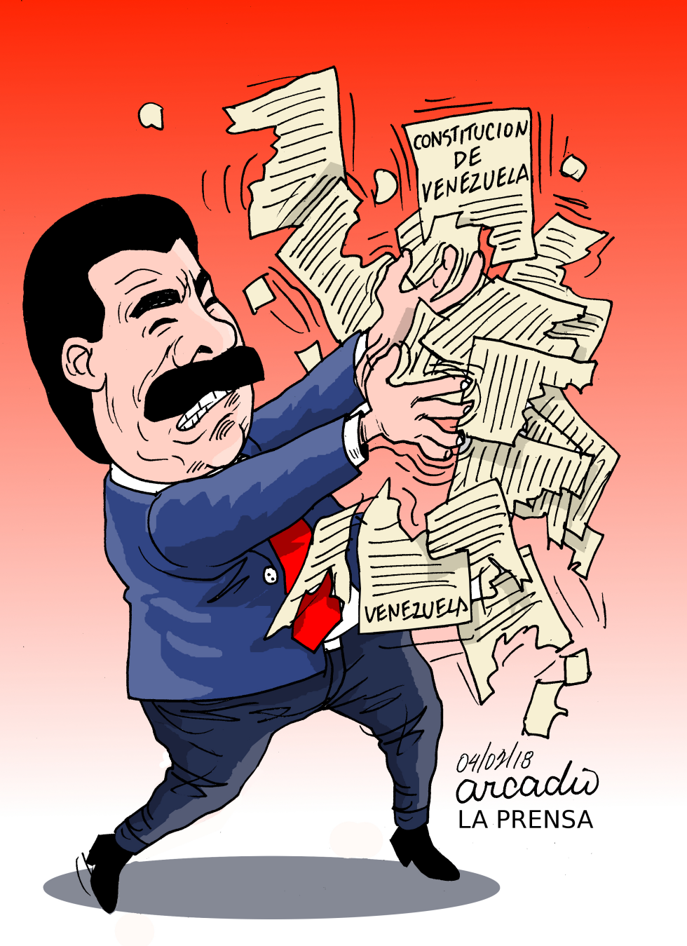  MADURO Y LA CONSTITUCIóN by Arcadio Esquivel