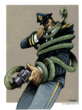 POLICE CORRUPTION by Dario Castillejos